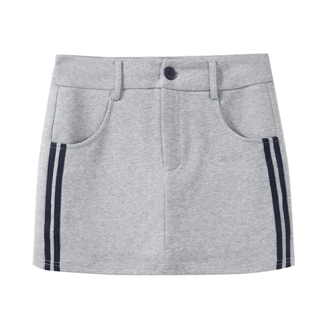 休閑A字半身短裙2025夏新款包臀顯瘦高腰短款衛裙