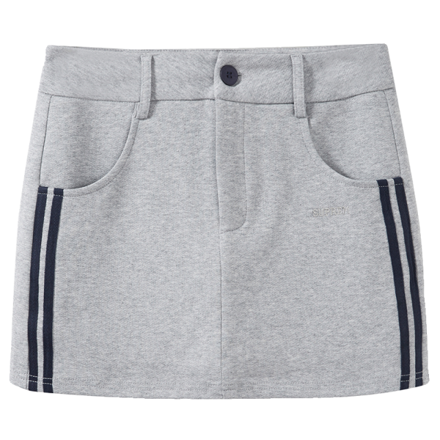 休閑A字半身短裙2025夏新款包臀顯瘦高腰短款衛裙