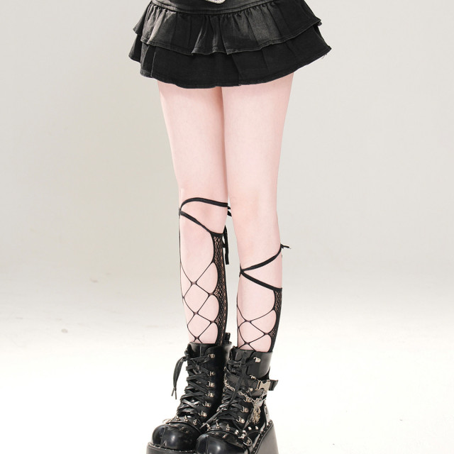 腿精punk 美式辣妹牛仔半身裙女夏季a字顯瘦百褶裙短裙