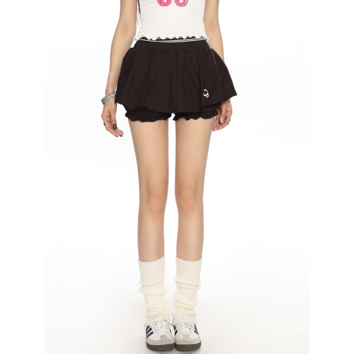 美式辣妹性感純欲風格松緊短裙女夏季修身防走光半身裙